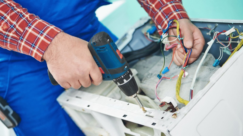 Beşiktaş Siemens Siemens çamaşır makinesi kart tamiri – Su almama arızası orijinal parça ile giderildi. - Teknik servis örneği